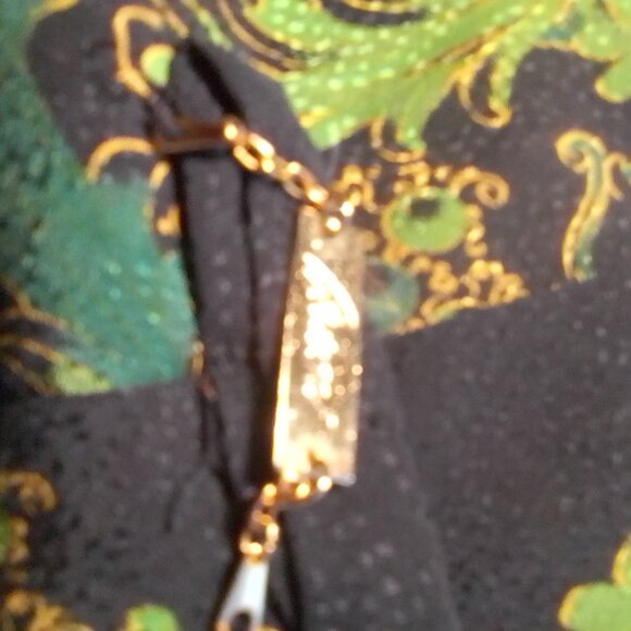 Vintage Broni  rare silk tie+ pocket hankercheif 100% silk ,  perfect condition - Picture 3 of 4